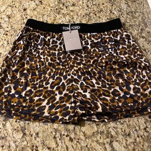 Tom for leopard short silk very stretchy brand new with tags from Tom ford